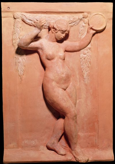 Danser med tamburin, 1918 (terracotta) af Pierre Auguste Renoir